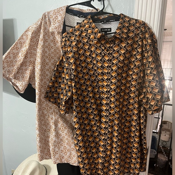 Rank 45 button down bundle x2 - Picture 1 of 10
